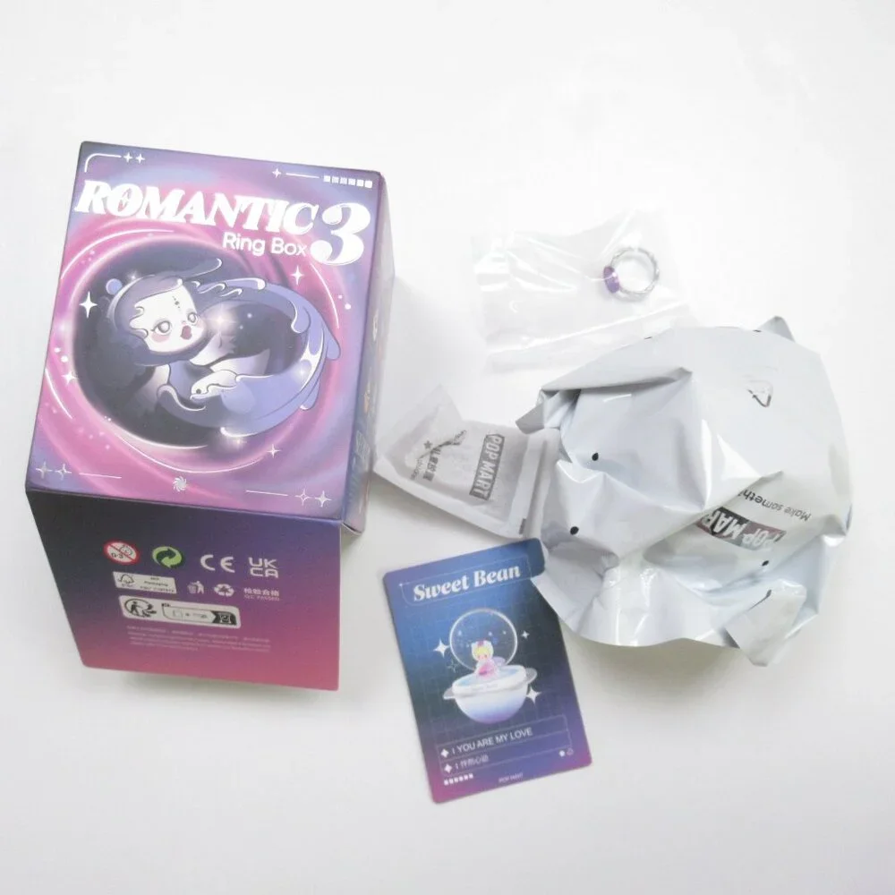 POP MART Popmart Romantic Ring Box Series 3 - Sweet Bean You Are My Love